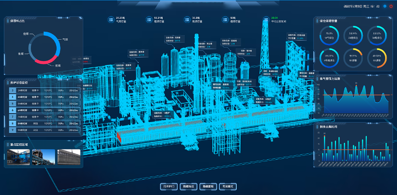 新建工廠3D可視化建設(shè)是什么樣的？